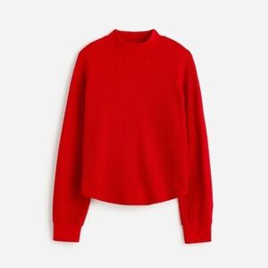 Madewell Waffle Knit Long-Sleeve Crewneck Tee